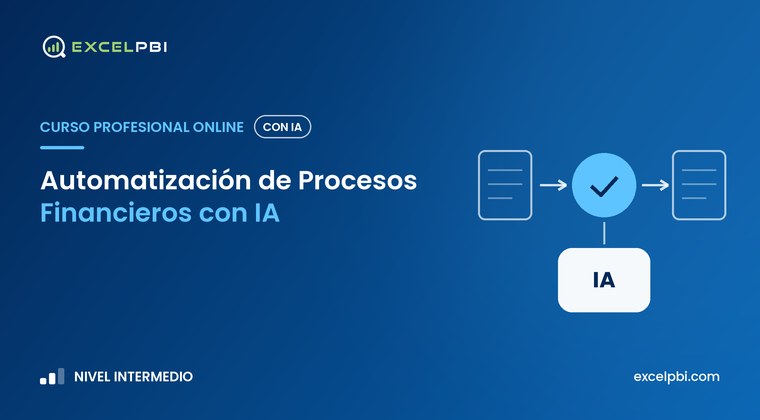 Curso online Automatización de Procesos Financieros con IA