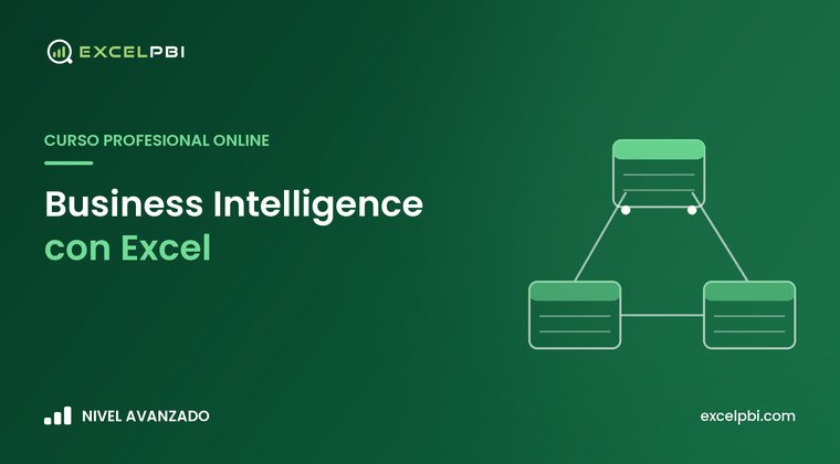 Portada del curso Business Intelligence con Excel