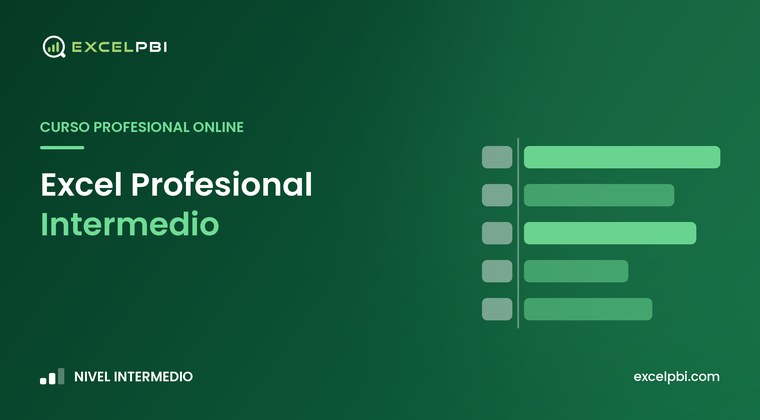 Curso online Excel Profesional Intermedio
