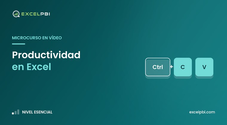 Microcurso Productividad en Excel