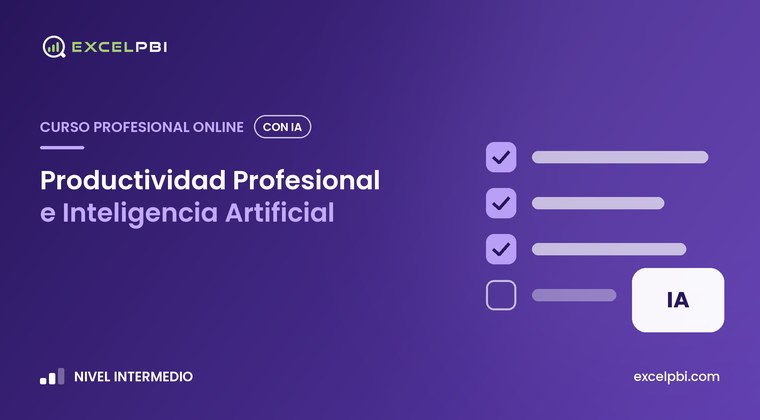 Portada del curso Productividad Profesional e IA