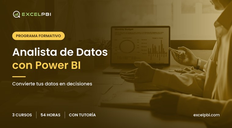 Programa formativo Analista de Datos con Power BI