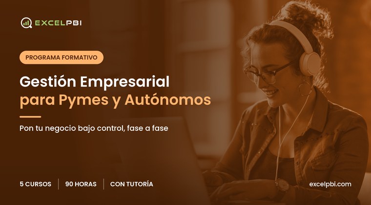 Programa formativo Gestión Empresarial para Pymes y Autónomos