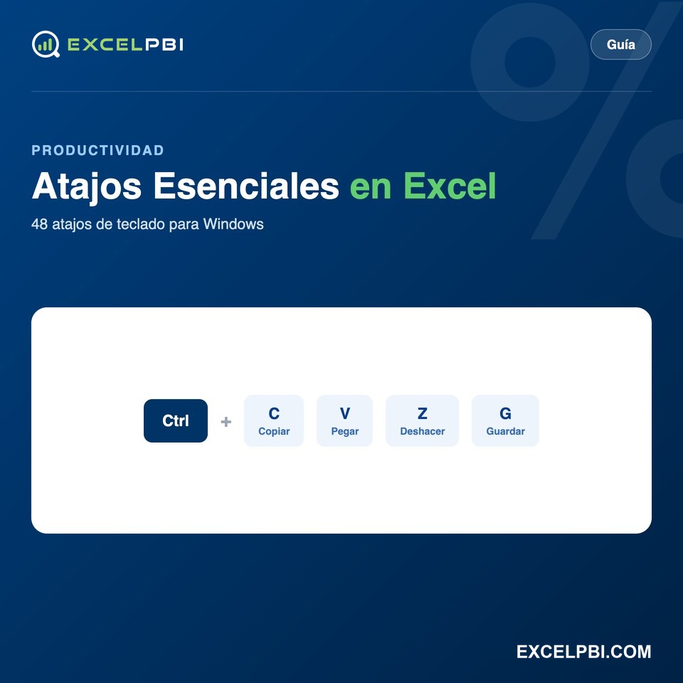 Atajos Esenciales en Excel