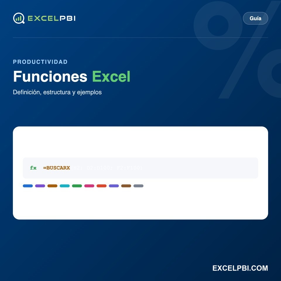 Funciones Excel